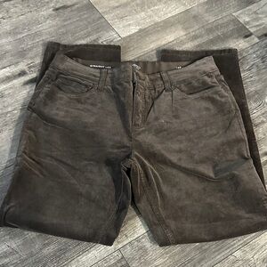 St. John's Bay Women's Corduroy Pants - Deep Brown